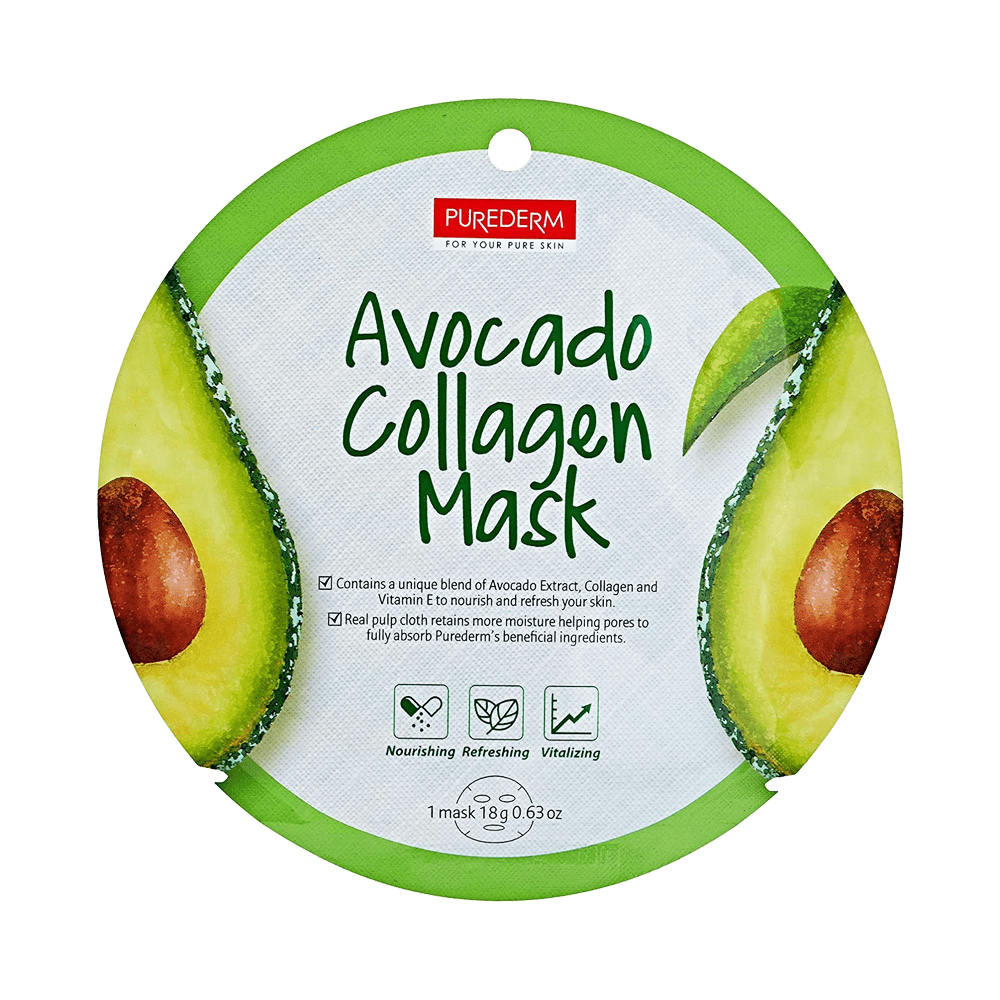 Purederm Avocado Collagen Mask Ads802