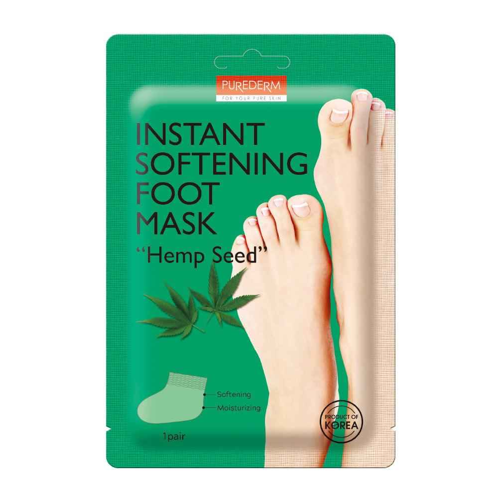 Purederm Detoxifying Foot Mask Hemp Seed Ads736