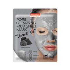 Purederm Pore Cleansing Mud Sheet Mask Volcanic Ash 1Pc Ads832