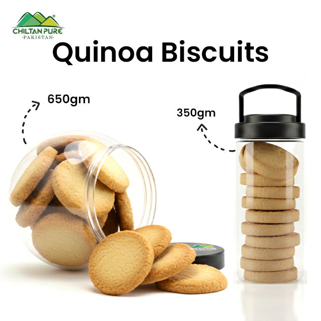 Quinoa Biscuit Cookies / Made With Organic Desi Butter, Bakery Biscuit.