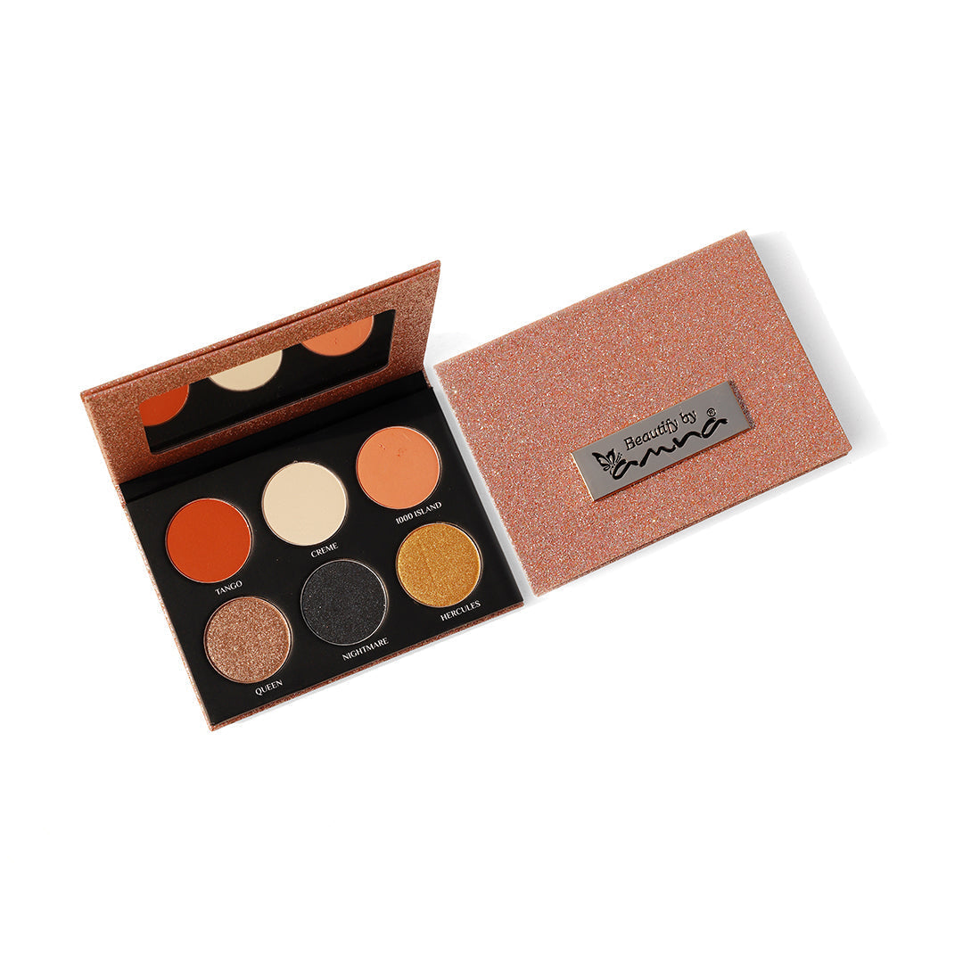 BEAUTY BY AMNA THE HOLIDAY ROSE GOLD PALLET Default Title - MamasJan Makeup