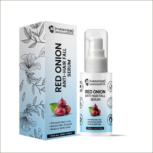 Red Onion Anti Hair Fall Serum - Prevents Hair Loss, Boosts Hair Growth & Reduce Split Ends