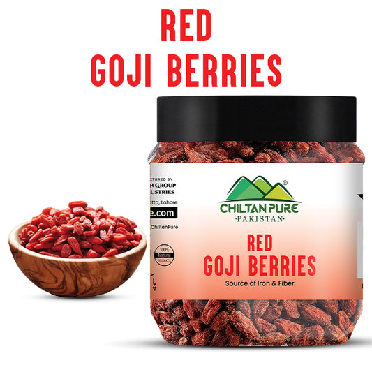 Red Goji Berries (سرخ گوجی بیریز) - Source Of Iron & Fiber