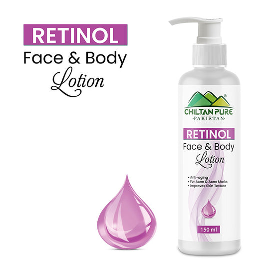 Retinol Face & Body Lotion - Smooth, Firm & Hydrate