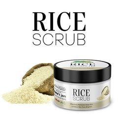 Rice Face & Body Scrub 🌾 Exfoliating Facial Scrub Formulated With Rice Microspheres, Absorbs Sebum & Makes Skin Clean, Smooth & Re-Energized