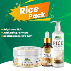 Rice Pack - Removes Dead Skin Cells, Lighten Scars & Reduce Dullness