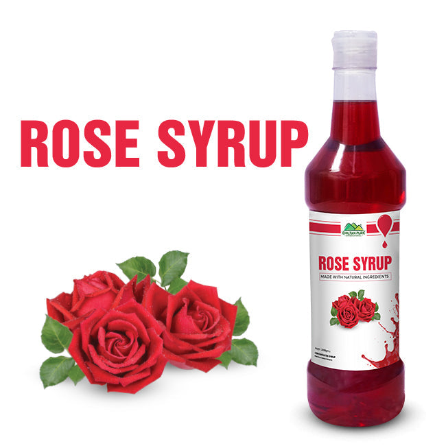 Rose Syrup / Sherbet - Promotes Mental and Physical Well Being Refreshment in Every Sip