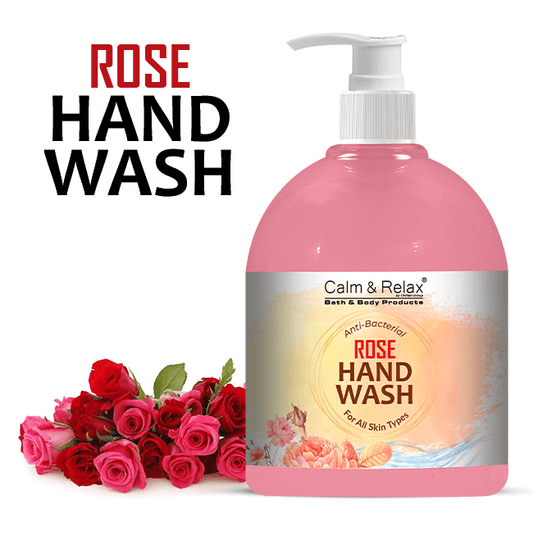 Rose Handwash - Gently Removes Dirt, Moisturizes Hands & Makes them Soft