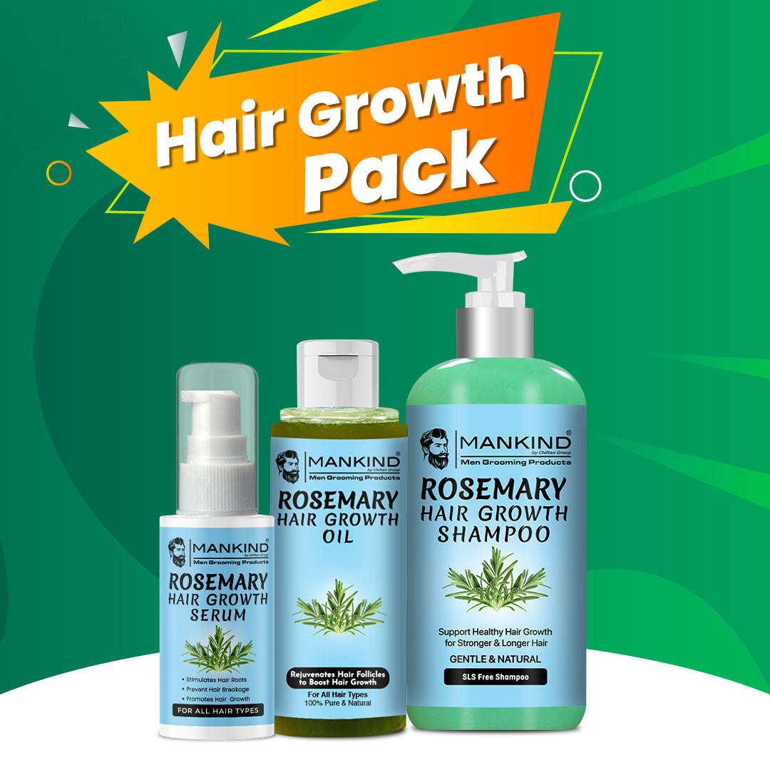 Rosemary Hair Growth Pack - Stimulates Hair Growth, Prevents Hair Breakage & Strengthens Hair Follicles