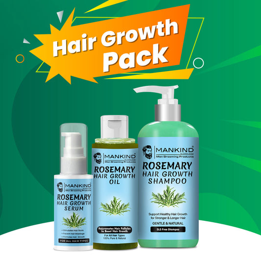 Rosemary Hair Growth Pack - Stimulates Hair Growth, Prevents Hair Breakage & Strengthens Hair Follicles