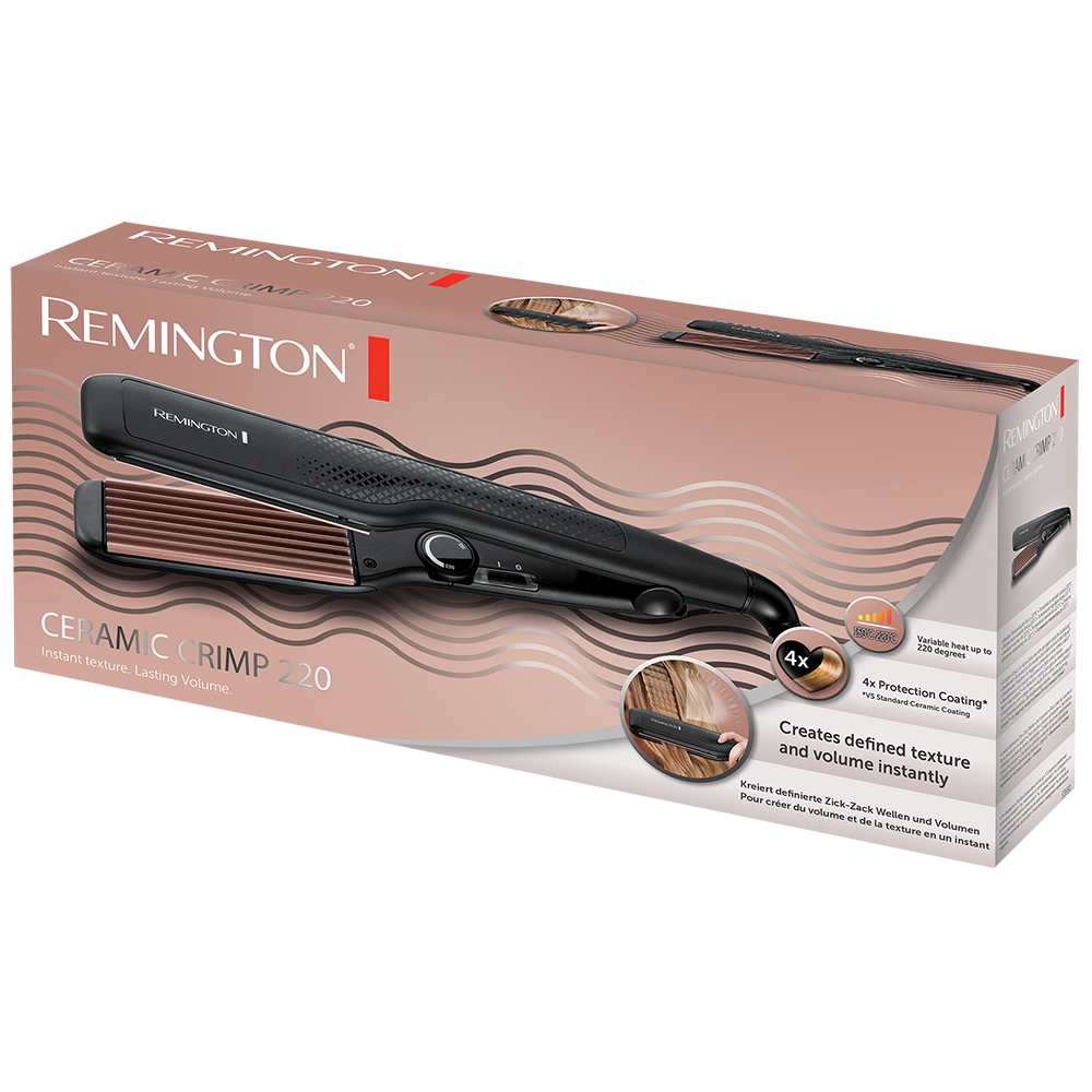 Remington Ceramic Crimp Crepe Hair Straightener S3580 1