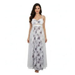 SARI NIGHTDRESS LNG5-4434 White / 2XL - MamasJan Lingerie