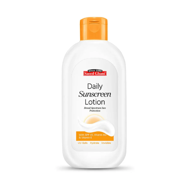 Saeed Ghani SPF 15 Daily Sunscreen Lotion