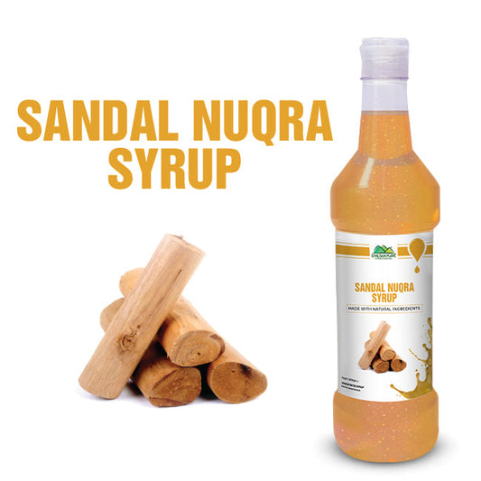 Sandal e Nuqra Syrup - Herbal Sweet Beverage Aids to Treat Urinary Tract Infections and to Get Clearer Skin in This Summer