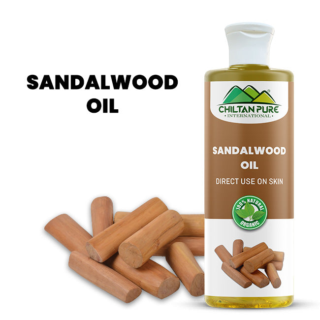 Sandalwood Oil - Treats Various Skin Ailment, Cure Burning Sensation Cause by Acne Sun Burn, Refresh Your Scalp[صندل]