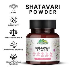 Shatavari Powder - Embrace Feminine Wellness - Cure PCOS, Enhance Fertility, and Strengthen Ovaries Naturally