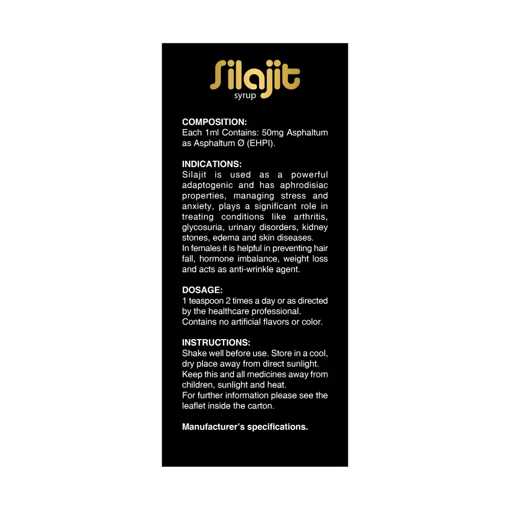 Silajit - Syrup