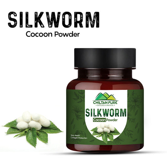 Silkworm / cocoon [کوکون پاؤڈر] powder 100% Pure Organic