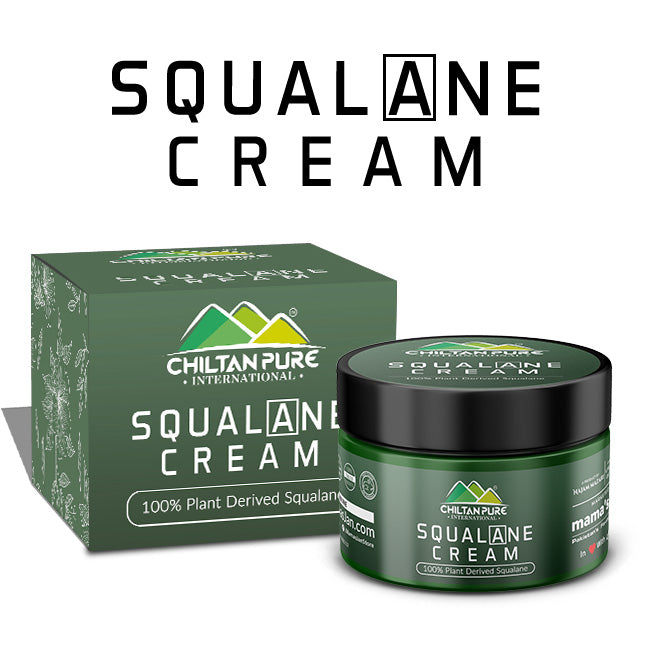 Squalane Cream – Hydrated skin looks better, 100% pure Plant-Derived Squalane Cream