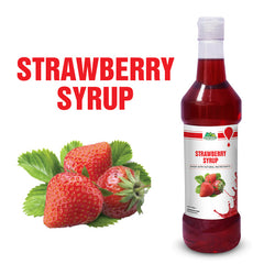 Strawberry Syrup/Sharbat - Promotes Reproductive Health, Improves Brain Function, and Aids in Weight Loss