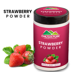 Strawberry Powder – Naturally Enhanced Sweet Flavor, Rich in Calcium, Vitamin K, Potassium & Manganese