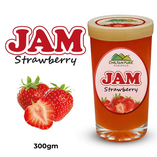 Strawberry Jam - Pure strawberry bliss in every bite, makes your toast perfect every time