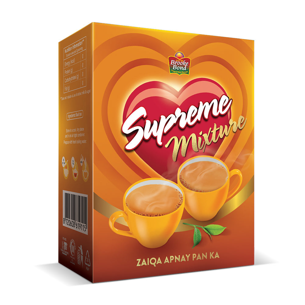 BROOKE BOND SUPREME MIXTURE TEA 160 GM Default Title - MamasJan Grocery