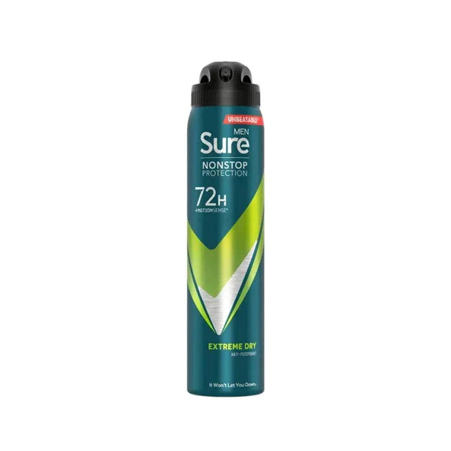 SURE MEN DEODORANT QUANTUM DRY 250 ML Default Title - MamasJan Grocery Nonfood