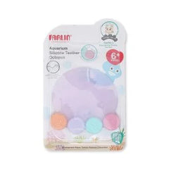 FARLIN BABY SILICONE TEETHER OCTOPUS 6M+ BB-20009 Default Title - MamasJan Grocery Nonfood