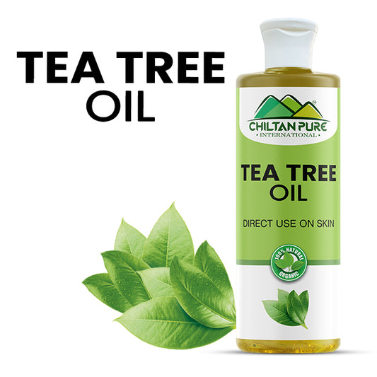 Tea Tree Oil - Used for skin &amp; nails, reduces redness, swelling &amp; Soothes skin 100% pure organic [Infused]