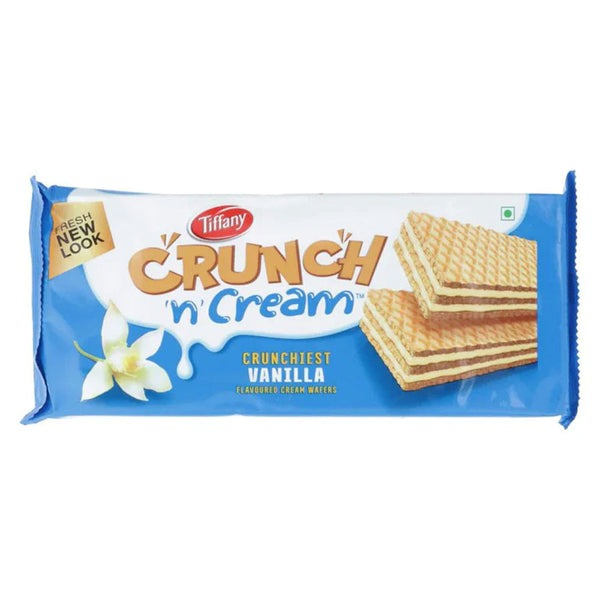 Tiffany Crunch n Cream Vanilla Wafers 65g