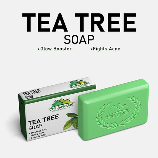 Tea Tree Soap - Cleanses & Moisturizes Skin, Fights Acne, Glow Booster