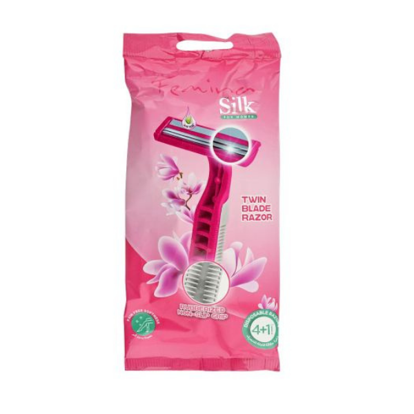 Treet Femina Silk Disposable Razor 4+1 Pack