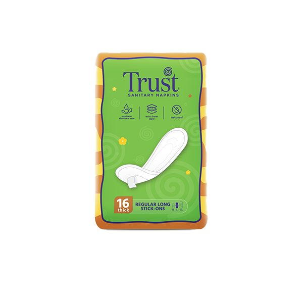 Trust Thicks Regular Long Stick-Ons 16Pcs