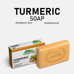 Turmeric Soap - Brightens Skin, Anti-Bacterial, Exfoliates Dead Skin Cells