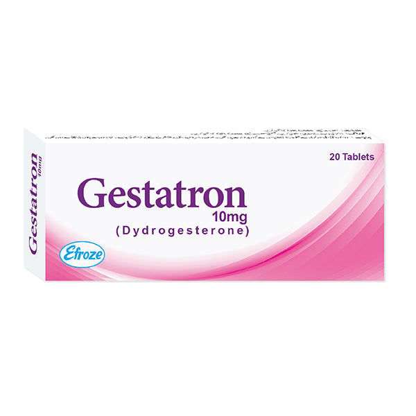 Gestatron Tablets 10mg (1 Box = 2 Strips) (1 Strip = 10 Tablets)