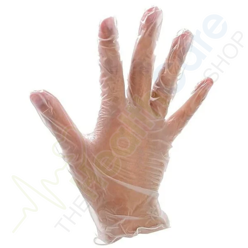 Polythene Disposable Gloves Safe Hygienic Protection - The Healthcare Shop Pakistan