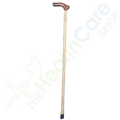 Premium Wooden Walking Stick Elegant Durable - The Healthcare Shop Pakistan