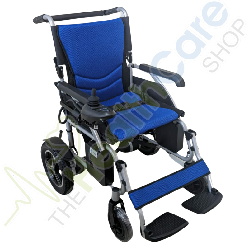 Lifecare Lc8000 Brush Electric Wheelchair Lightweight Foldable Durable - The Healthcare Shop Pakistan