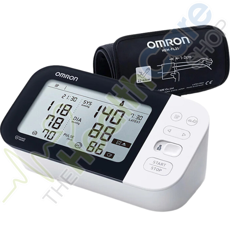 Omron M7 Intelli It Smart Blood Pressure Monitor With Afib Detection - The Healthcare Shop Pakistan