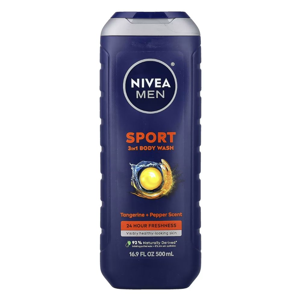 Nivea Shower Gel Sport 3In1 500Ml