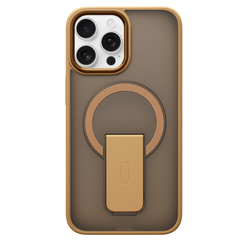 iPhone 17 Pro Max Leather Bumper Case With Magsafe Dark Brown - MamasJan Cases & Covers