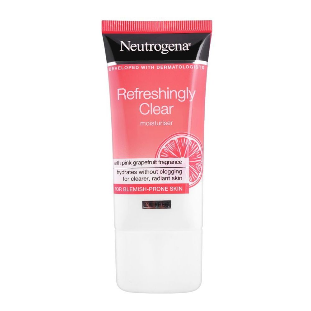 Neutrogena Moisturuser Clear Radiant With Pink Grapefruit 50Ml