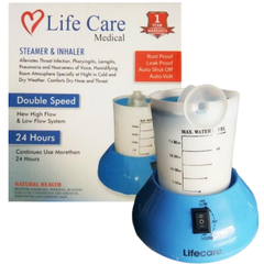 Lifecare Steamer And Inhaler 2 In 1 With Big Tank - The Healthcare Shop Pakistan