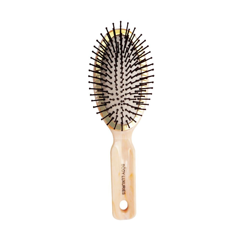 Body Luxuries Hair Brush Hb3001 Offwhite Brush Chain