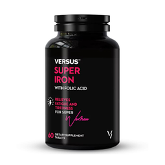 VERSUS Super Iron Tablets (1 Bottle = 60 Tablets)