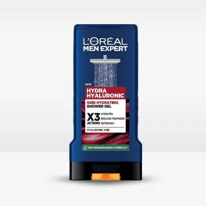 Loreal Men Expert Shower Gel Hydra Hyaluronic Blue 300Ml