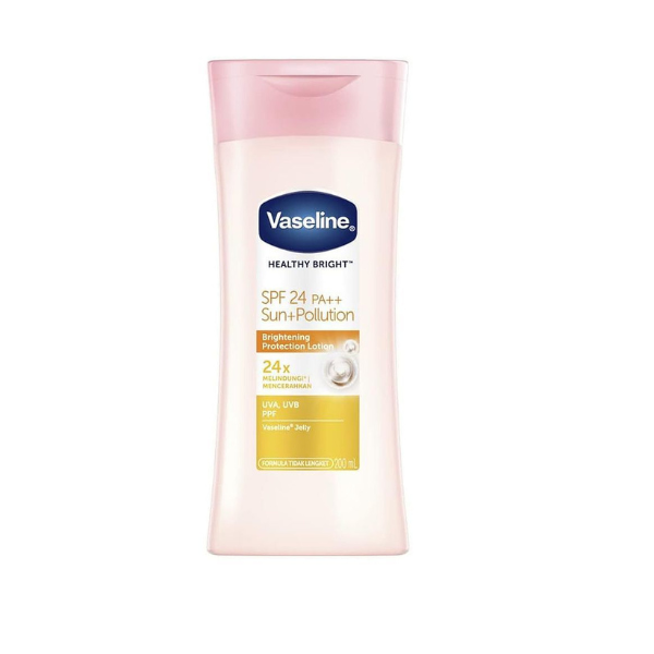 Vaseline Healthy Bright Sun + Pollution Protection SPF24 Body Lotion 200ml
