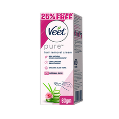 Veet Pure Hair Removal Cream for Normal Skin 63g