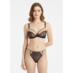 Victoria Secret T262 Bra Set BLUE / 38-B - MamasJan Lingerie
